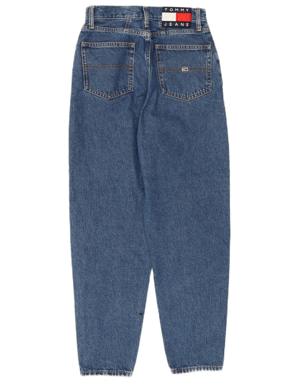 Tommy Jeans Womens Loose Fit High Waist Jeans W25 L26 Blue Cotton