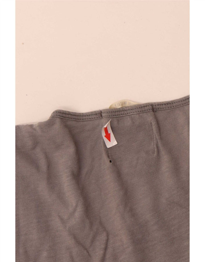 Camiseta gráfica masculina Marlboro Classics Top XL cinza retrô