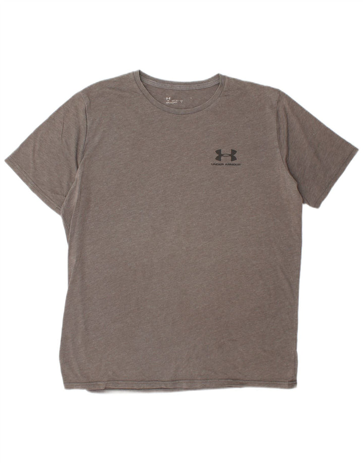 Camiseta masculina Under Armour Top 3XL cinza