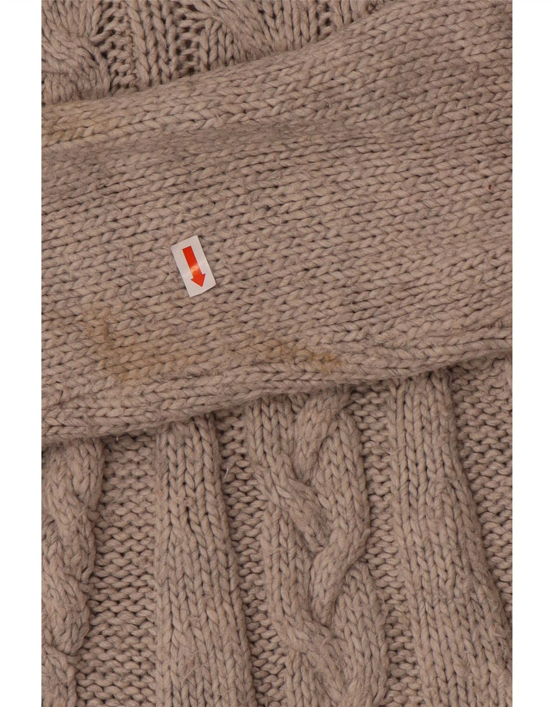 Suéter feminino Marks & Spencer com gola redonda Reino Unido 10 pequeno cinza acrílico