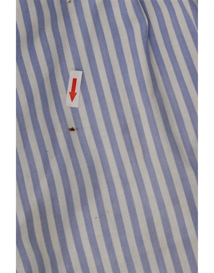 Shorts de natação masculino vintage médio listrado multicolorido