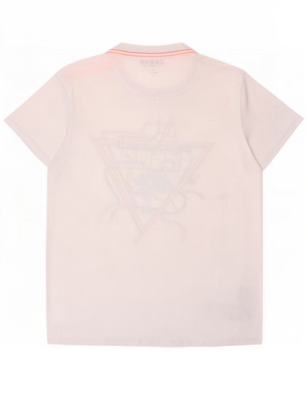 Camiseta Guess Boys Graphic 13-14 Anos Branco