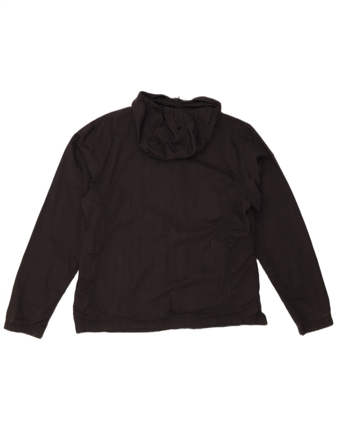 PUMA Jaqueta Anorak Feminina com Capuz Reino Unido 14 Grande Nylon Preto