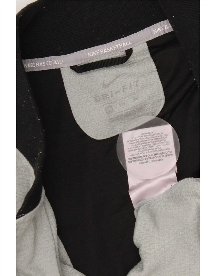 Nike Mens Dri Fit Tracksuit Top Jacket 2XL Cinza Poliéster