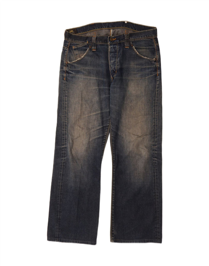 Lee Mens Dillon Loose Jeans W34 L31 Azul Marinho Algodão