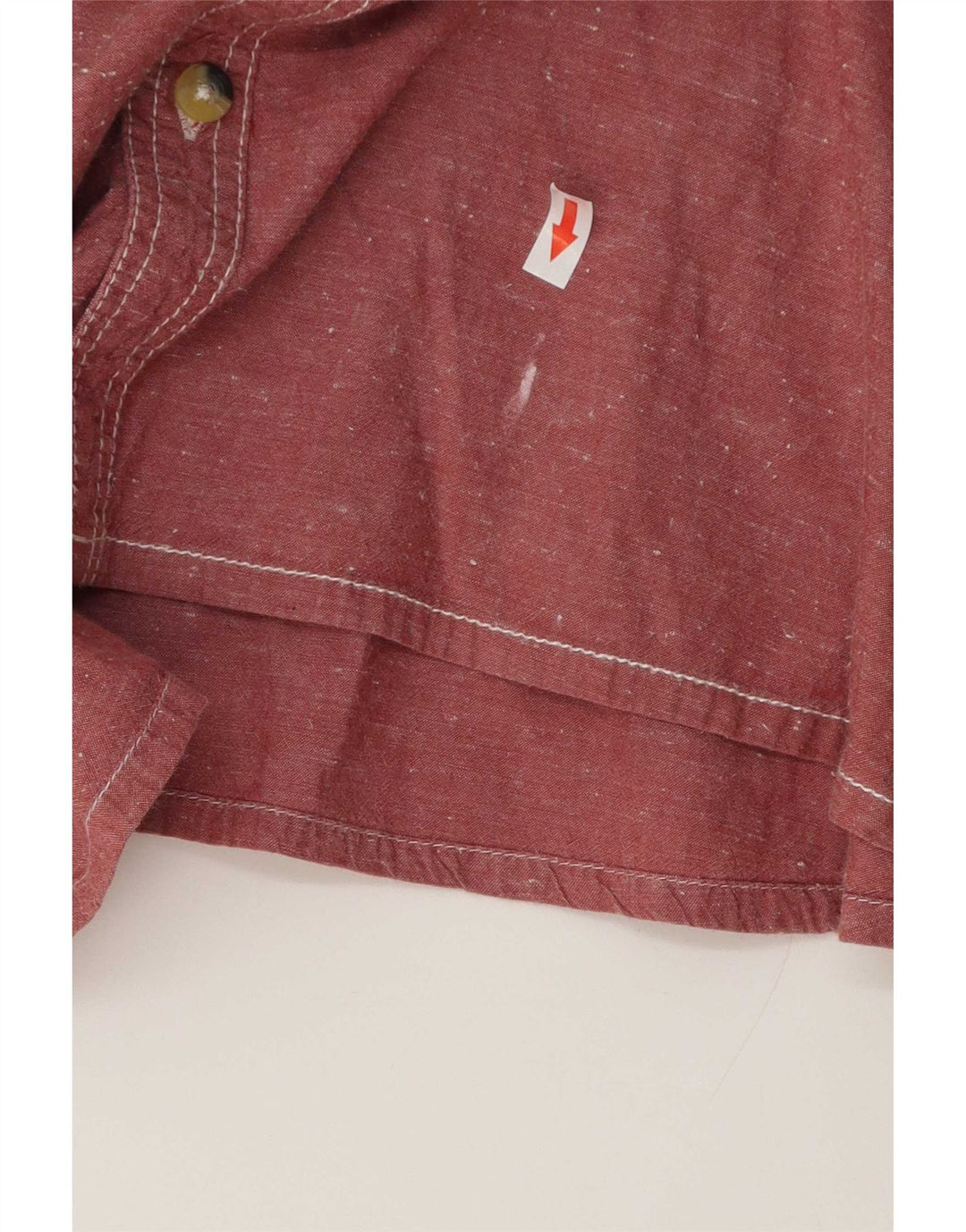 Camisa masculina de manga curta Weird Fish XL algodão rosa