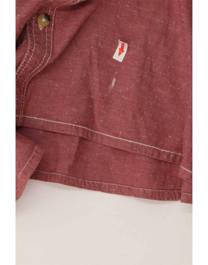 Camisa masculina de manga curta Weird Fish XL algodão rosa