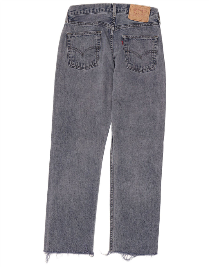 Jeans retos masculinos Levi's W29 L28 algodão azul