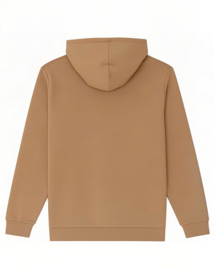 Adidas Mens Hoodie Jumper Médio Bege Algodão