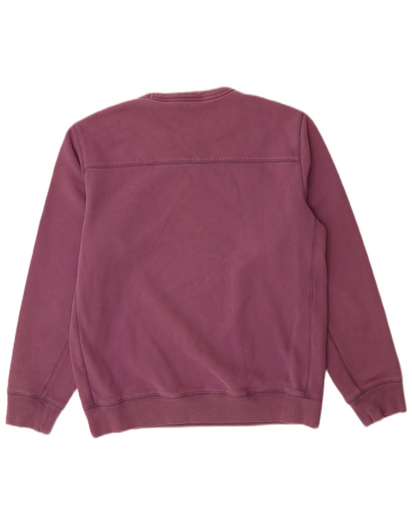 Boden moletom masculino jumper médio algodão roxo