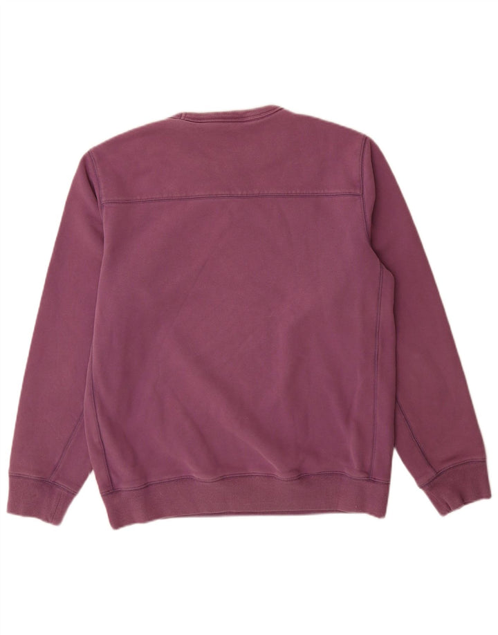 Boden moletom masculino jumper médio algodão roxo