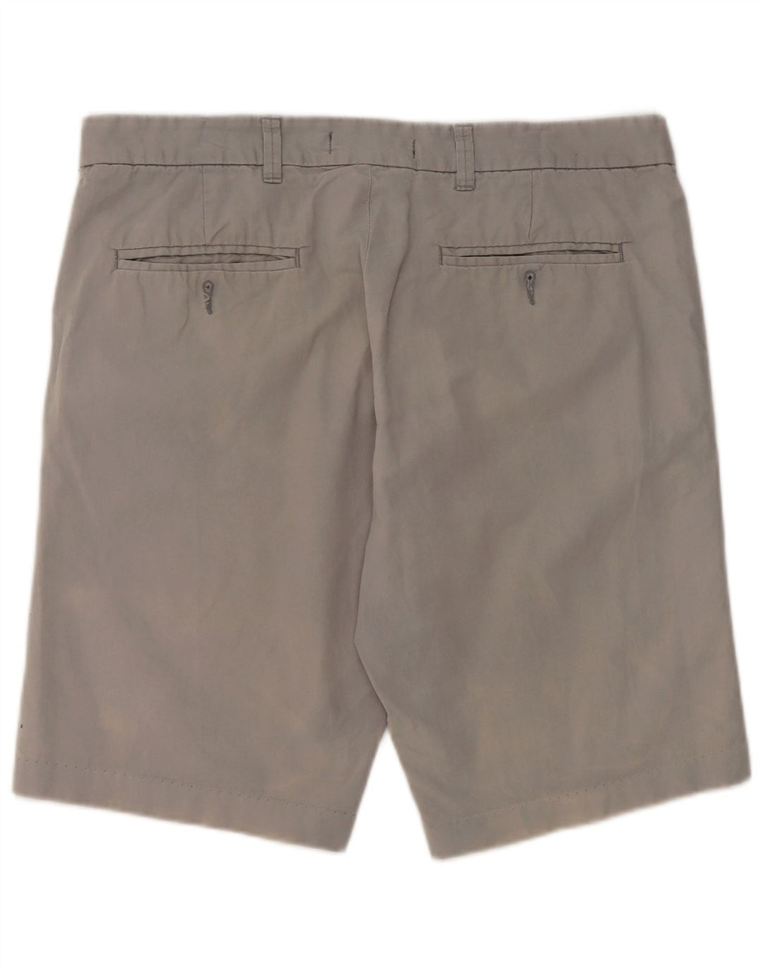 French Connection Mens Chino Shorts W34 Grande Algodão Cinza