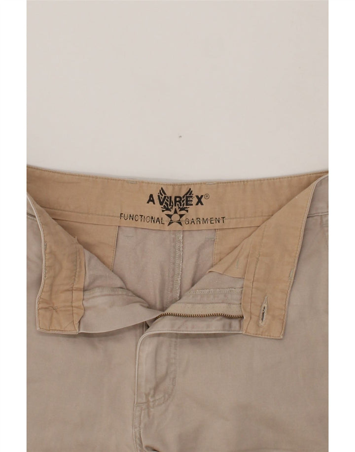 AVIREX Mens Straight Chino Trousers W34 L30 Beige Cotton Vintage Avirex and Second-Hand Avirex from Messina Hembry 