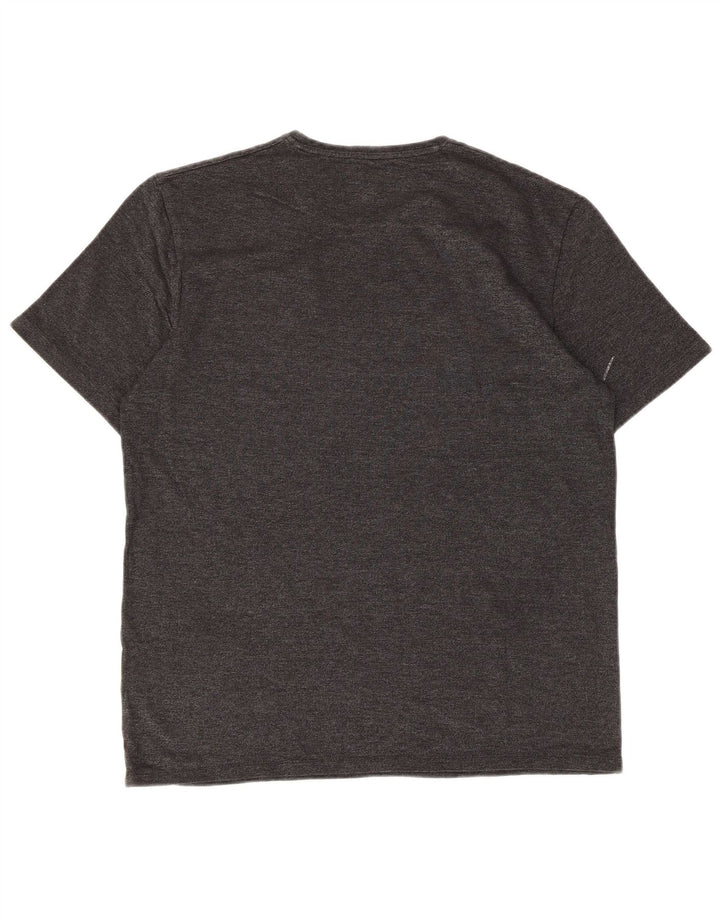 Cos Camiseta Masculina Top Algodão Cinza Médio