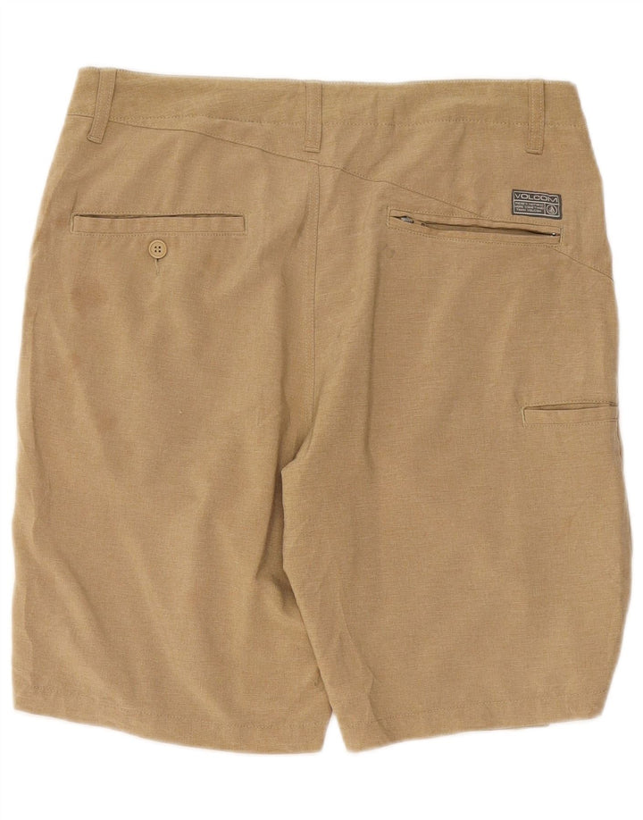 Volcom Mens Cargo Shorts W31 Médio Bege