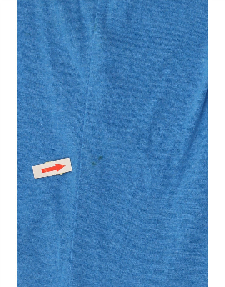 ADIDAS Mens Graphic Vest Top Médio Poliéster Azul