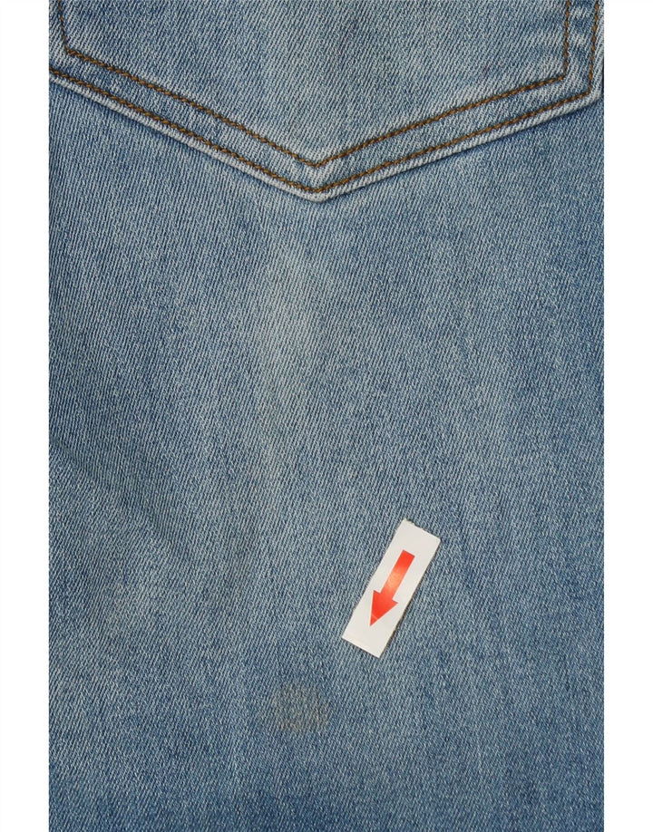 Jack & Jones Mens Slim Jeans W32 L32 Azul Algodão
