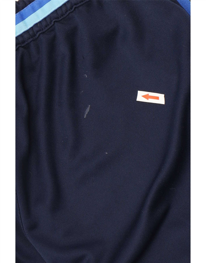 Calça de treino masculina Adidas Climacool grande poliéster azul marinho