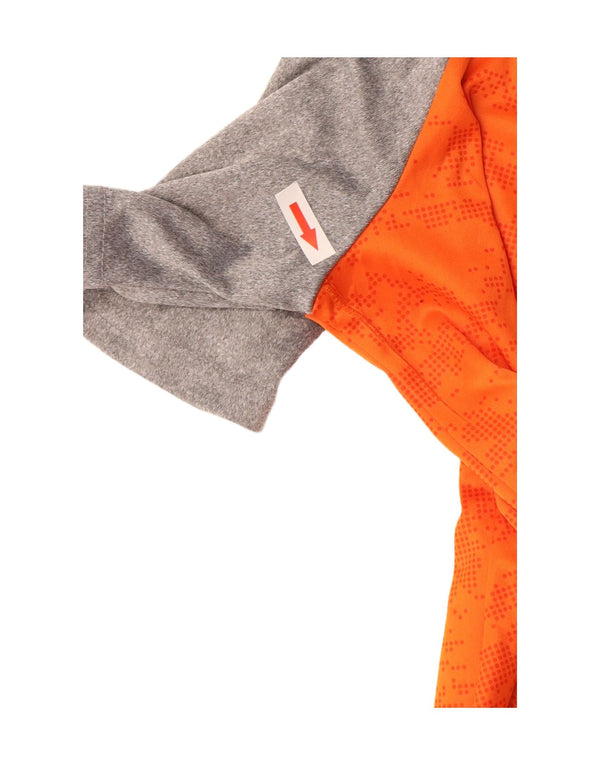 Puma Camiseta Masculina Top Pequeno Poliéster Manchado Laranja