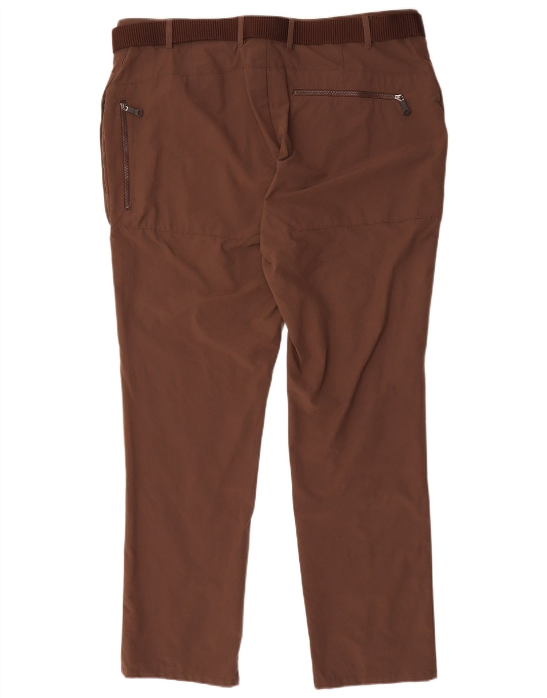Rohan Calça masculina reta casual W40 L31 marrom policloreto