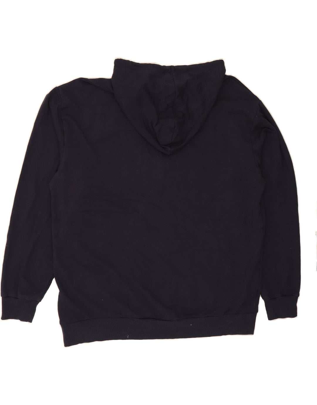 EDDIE BAUER Mens Zip Hoodie Sweater XL Navy Blue Cotton Vintage Eddie Bauer and Second-Hand Eddie Bauer from Messina Hembry 