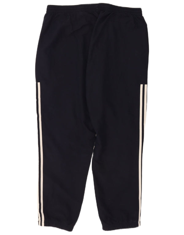Adidas Mens Tracksuit Trousers Joggers XL Navy Blue Polyester Sports