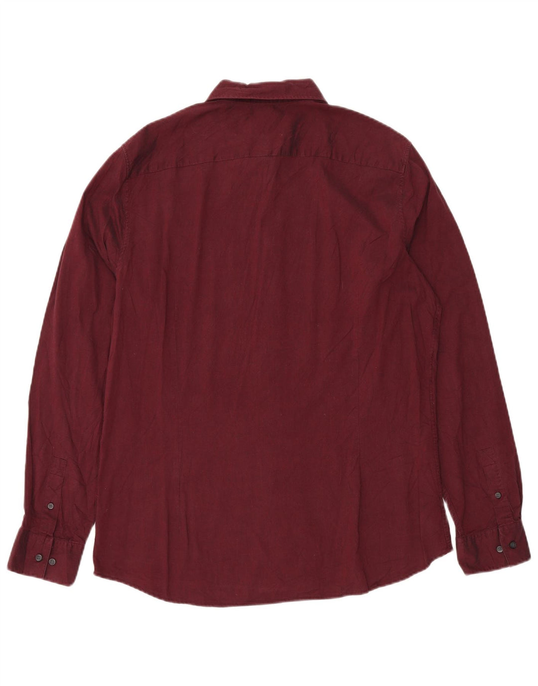 Camisa justa masculina CALVIN KLEIN grande marrom