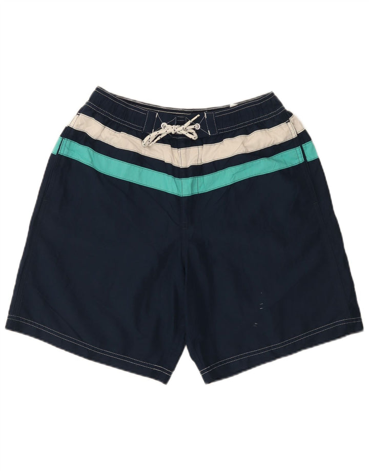 Shorts de natação masculino Marks & Spencer Blue Harbor médio azul marinho