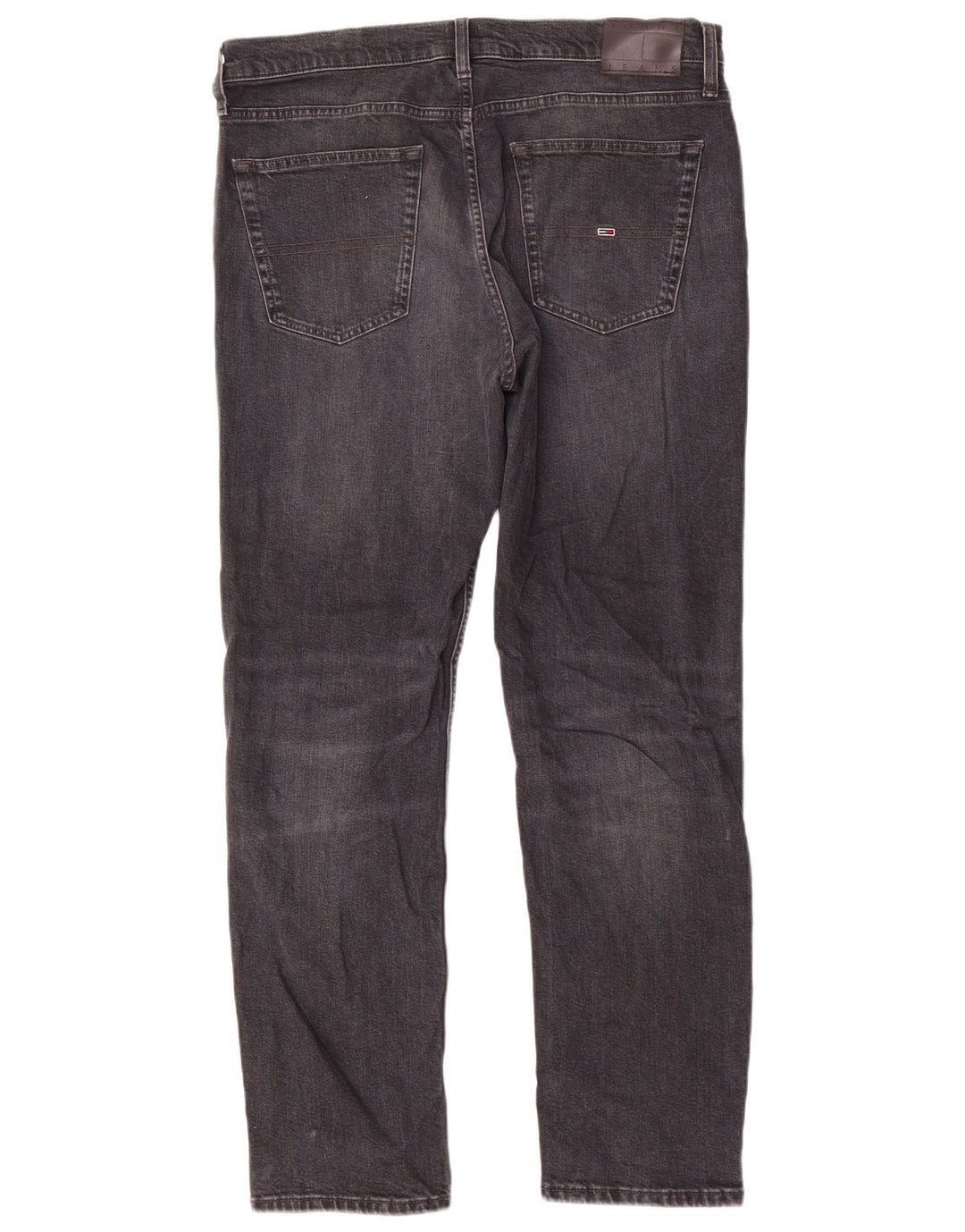 Tommy Hilfiger Masculino Ryan Straight Jeans W32 L30 Cinza Algodão