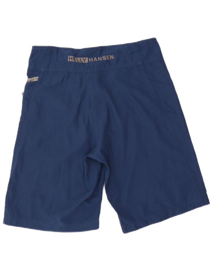 Shorts gráficos masculinos Helly Hansen EU 50 grande W32 azul marinho poliéster