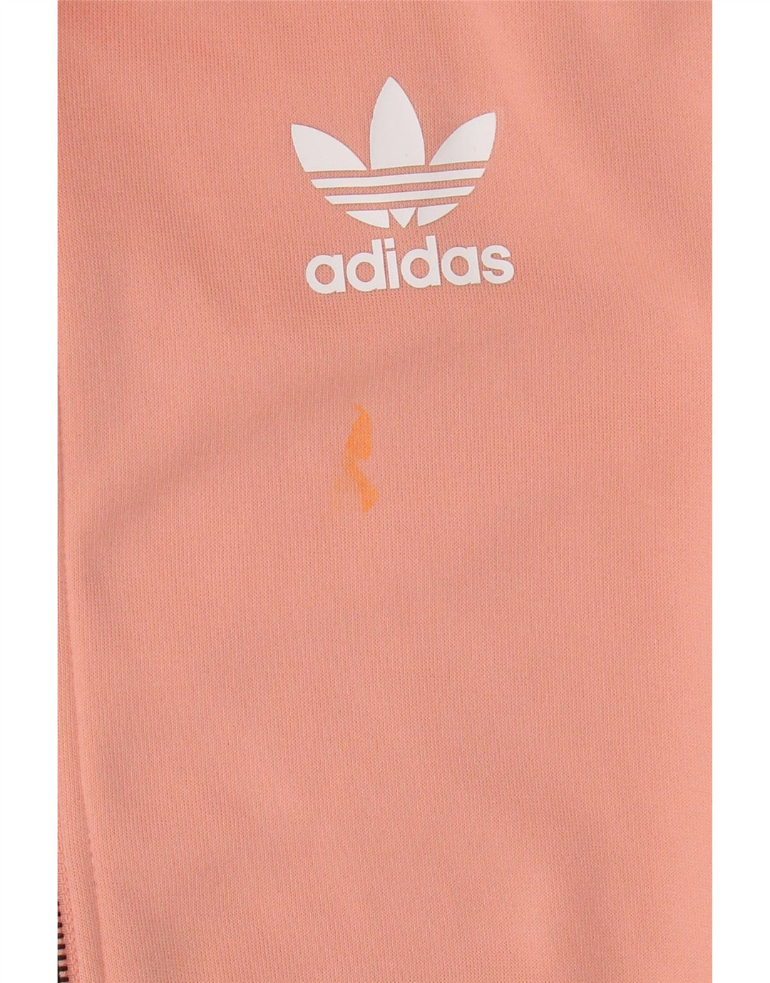 Jaqueta Adidas Feminina Graphic Tracksuit UK 6 XS Laranja Poliéster