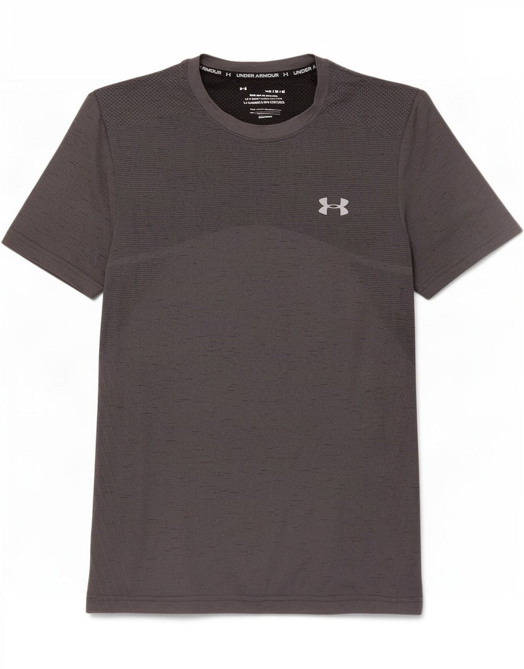 Camiseta masculina Under Armour cinza médio manchado