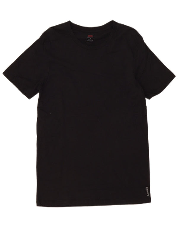 Camiseta masculina Levi's Top médio algodão preto