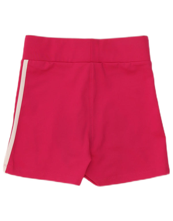 Adidas Womens Sport Shorts UK 8 Pequeno Rosa Poliéster Esportes