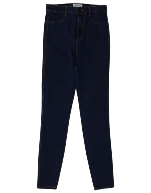 Zara Mulher Trafaluc Skinny Jeans EU 38 Pequeno W28 L28 Azul Marinho