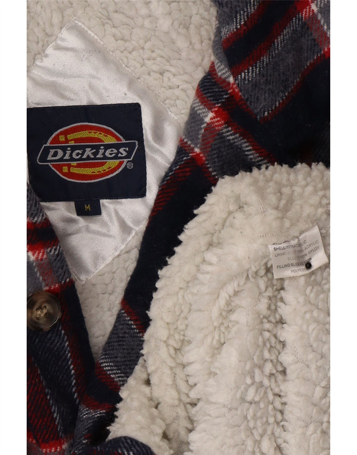Camisa masculina de flanela Dickies Lumberjack médio azul marinho xadrez acrílico