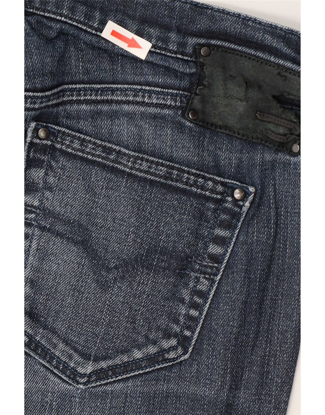 Jeans Slim Feminino Diesel W29 L33 Azul Algodão