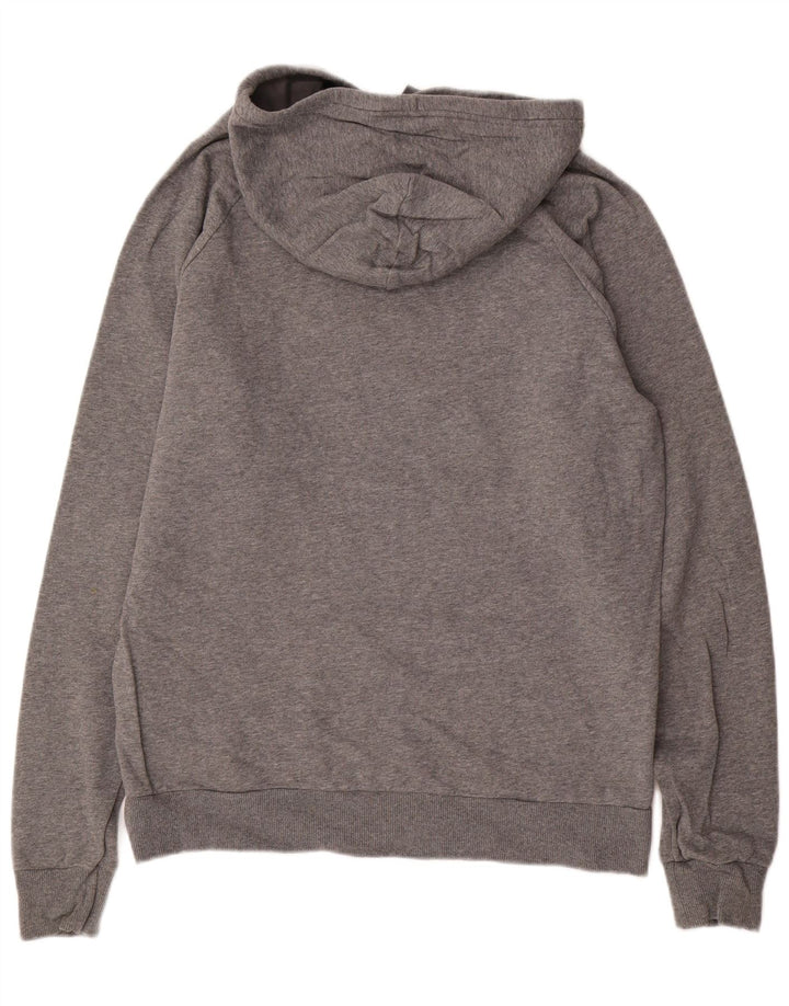 Under Armour Mens Cold Gear Hoodie Jumper Médio Algodão Cinza