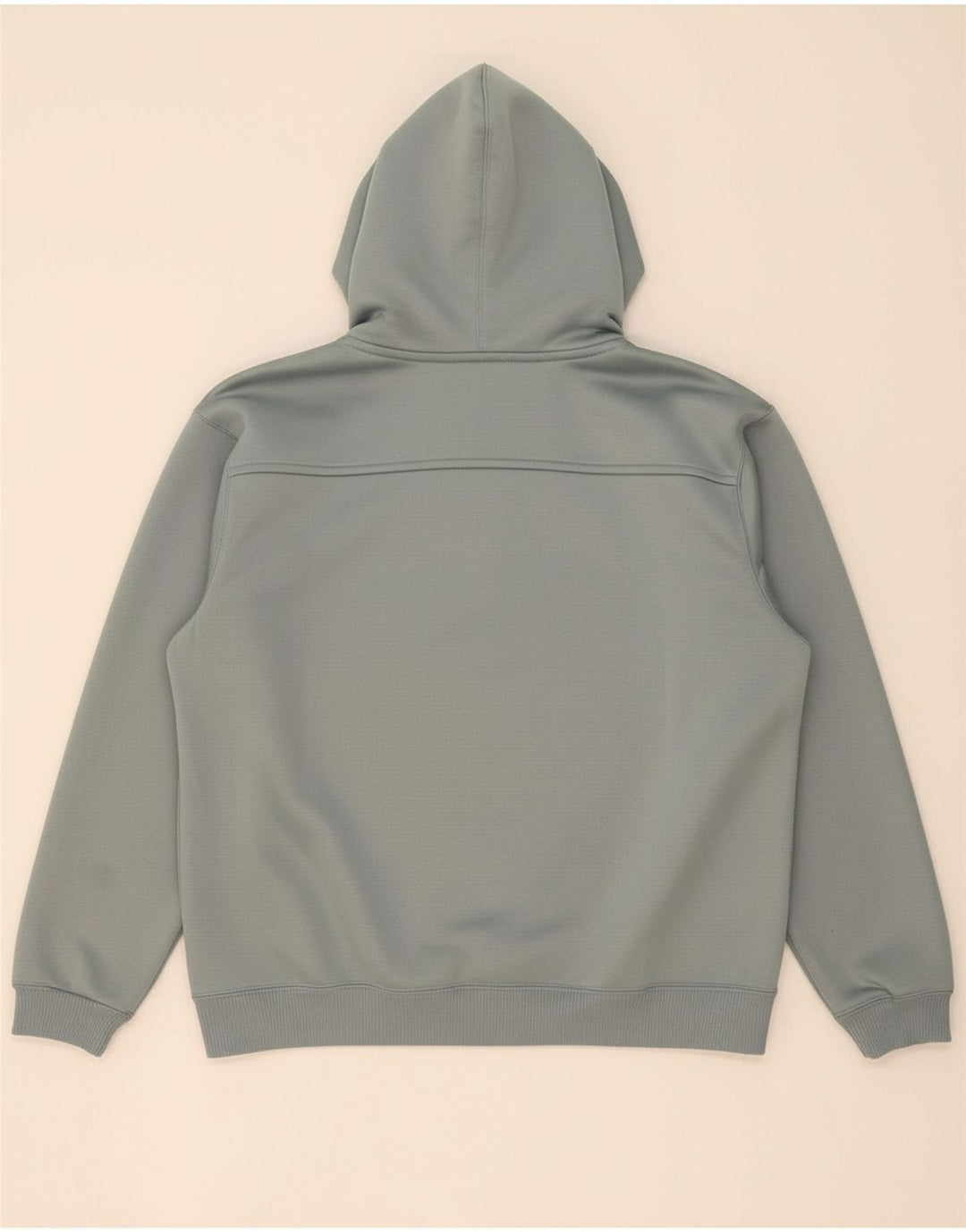 Suéter masculino LEVI'S com capuz e gola com zíper, poliéster cinza médio