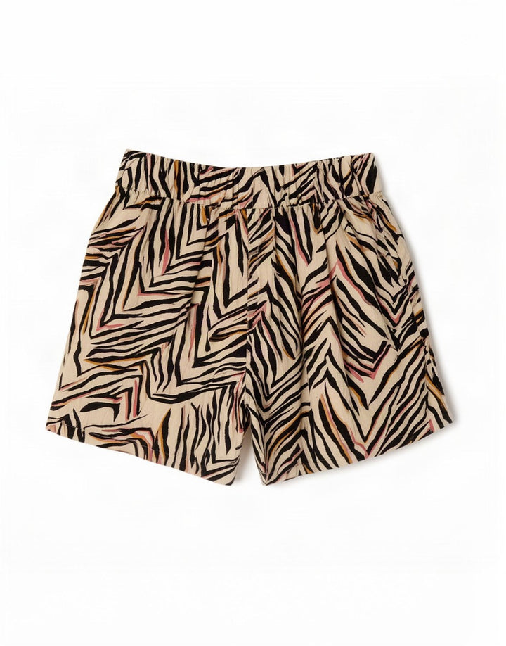Shorts casuais femininos Marks & Spencer UK 12 médio W30 branco