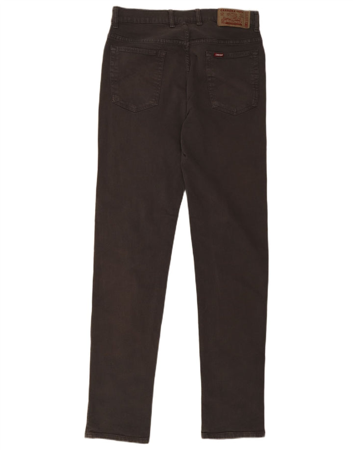 Carrera Mens 700 Regular Fit Straight Jeans W33 L34 Cinza Algodão
