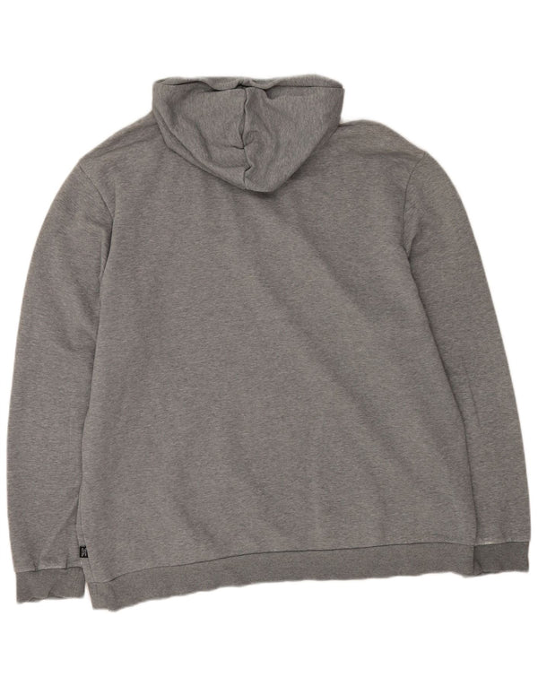 Puma masculino gráfico moletom com capuz 2XL algodão cinza