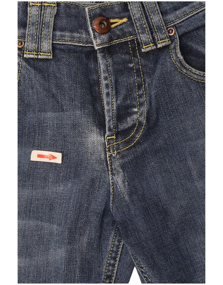 Armani feminino slim jeans W26 L29 algodão azul