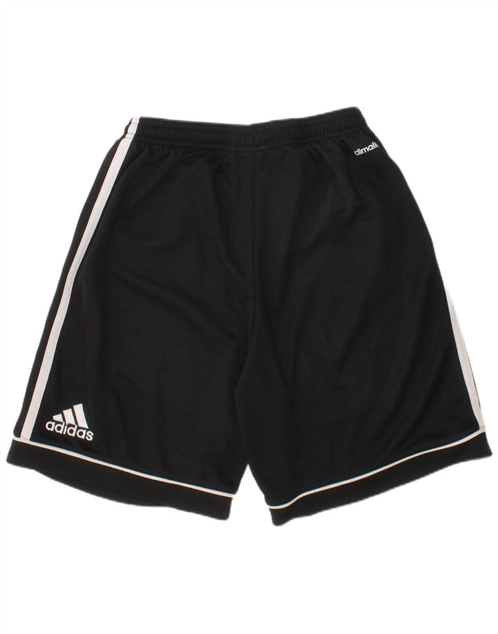Shorts esportivos Adidas Boys Climalite 13-14 anos preto poliéster esportivo