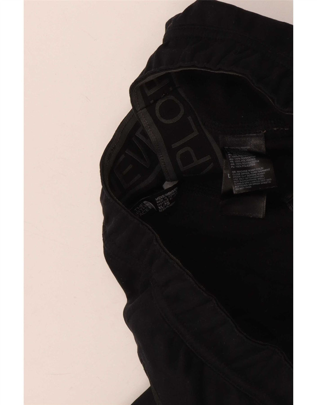 Calça de treino masculina The North Face XL poliéster preto