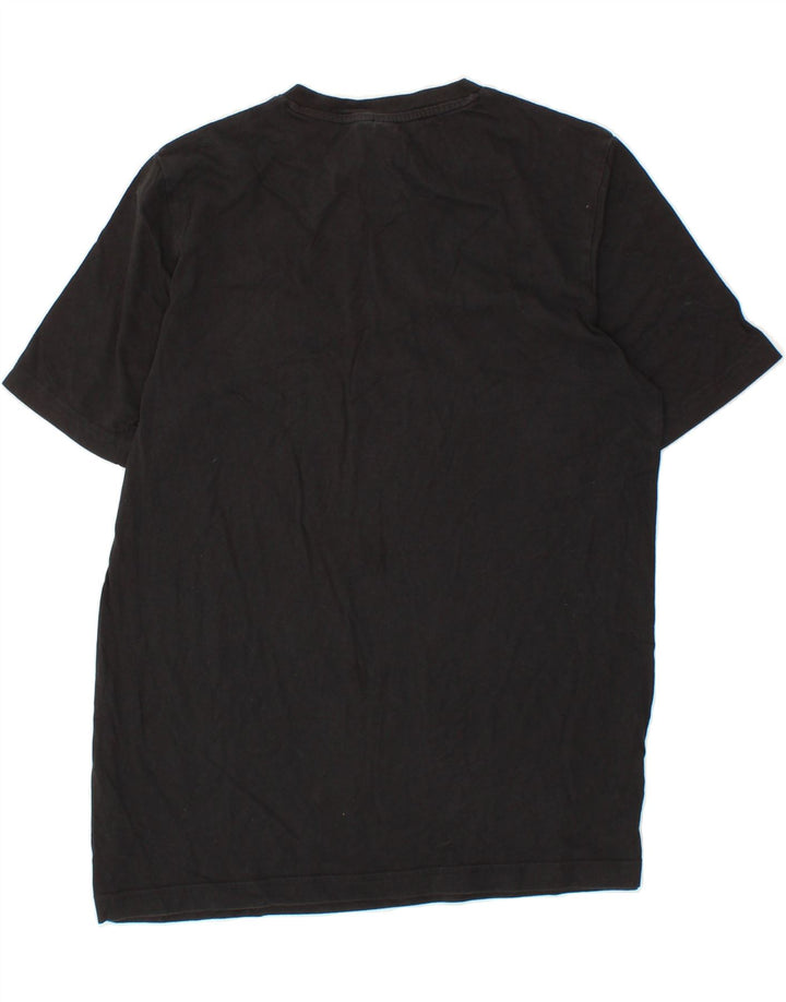 ADIDAS Mens T-Shirt Top Medium Black Cotton Vintage Adidas and Second-Hand Adidas from Messina Hembry 