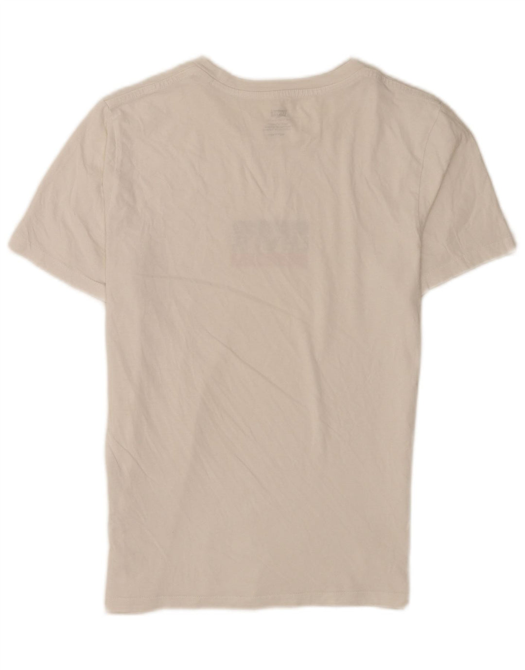 Camiseta gráfica masculina Levi's Top XS algodão branco
