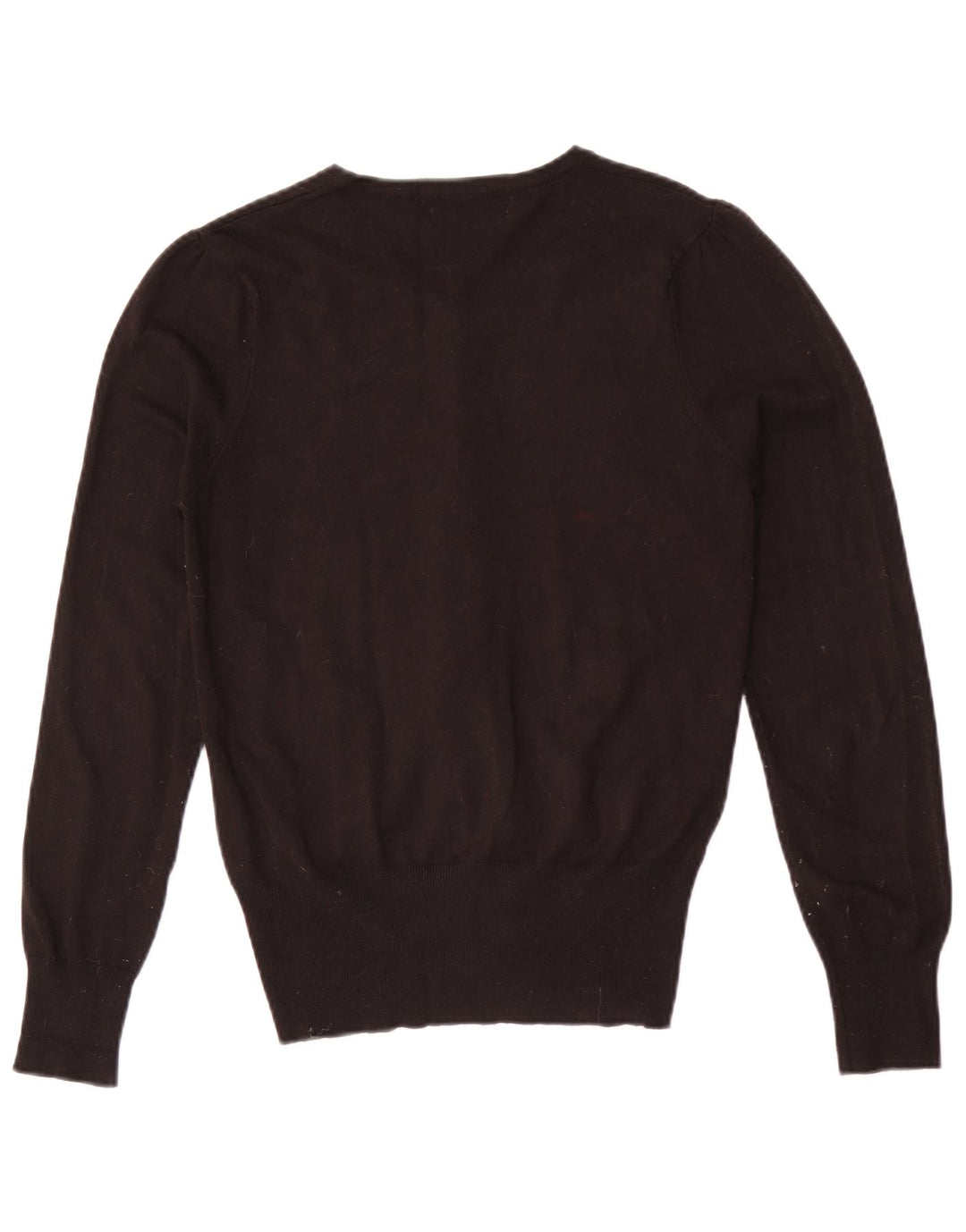 Suéter cardigã feminino Marks & Spencer Reino Unido 8 pequeno preto