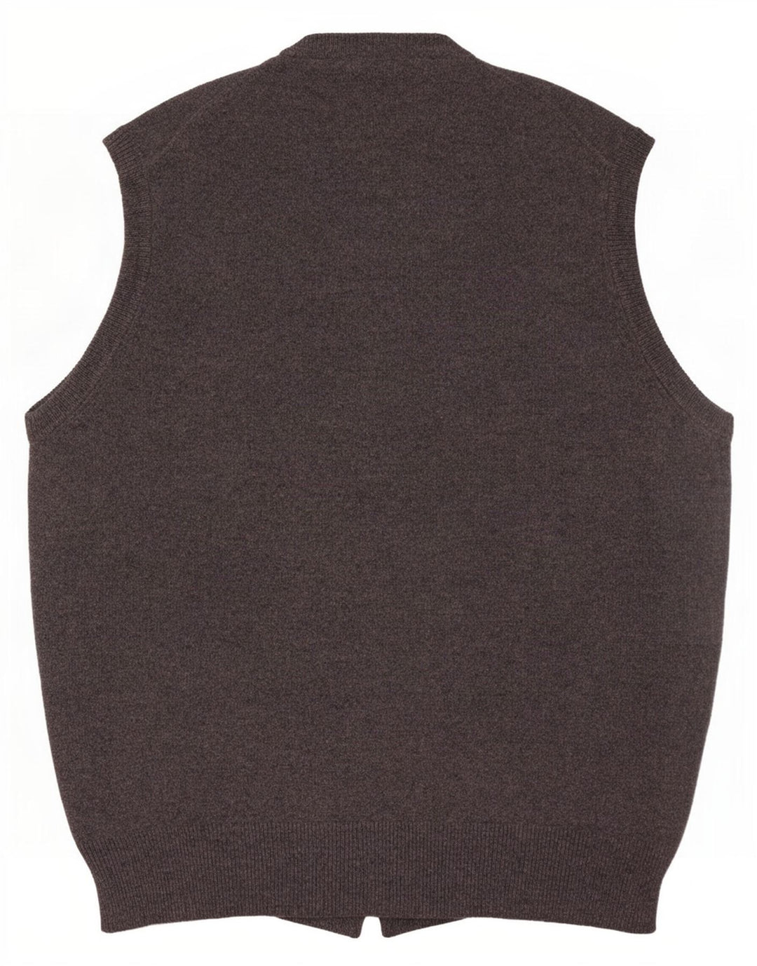 Regata masculina Munrospun colete EU 52 grande lã cinza