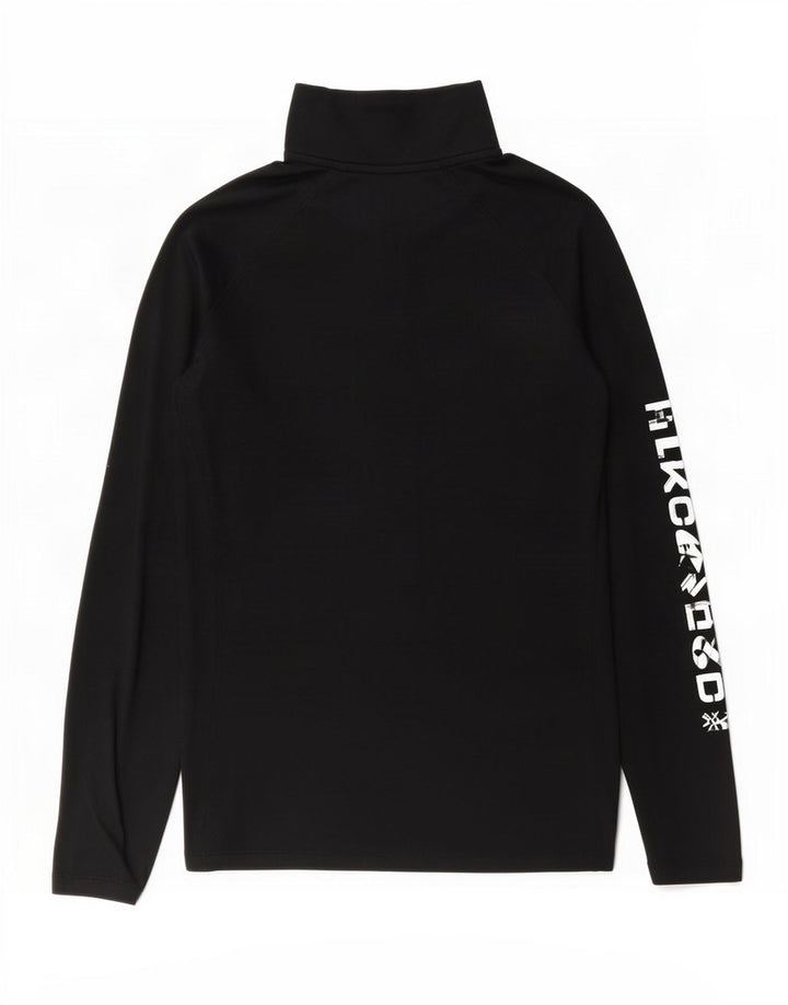 Under Armour feminino gráfico pulôver agasalho top Reino Unido 12 médio preto